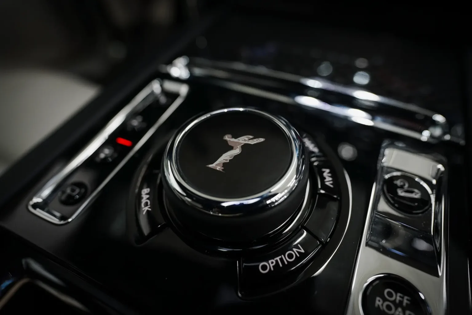 Vehicle center console inside a finished XTREME project